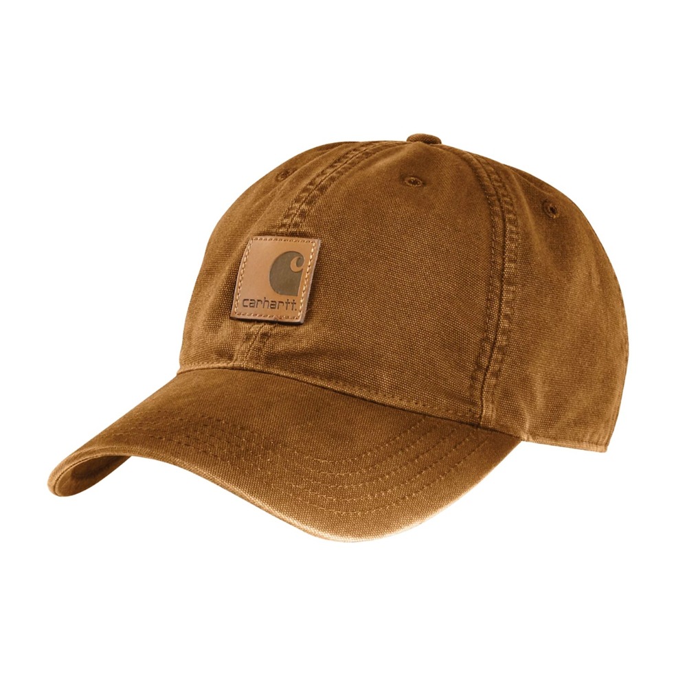 Carhartt Authentic Odessa‎ Ball Cap, Cotton Canvas Hat, Adjustable, Brown, NWT